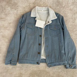 Fleece Lined Jean Jacket